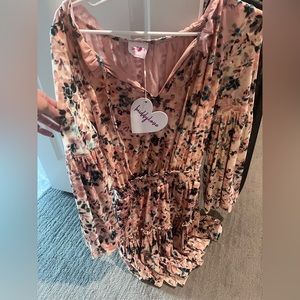 Buddy Love Ruffled Dress new with tags